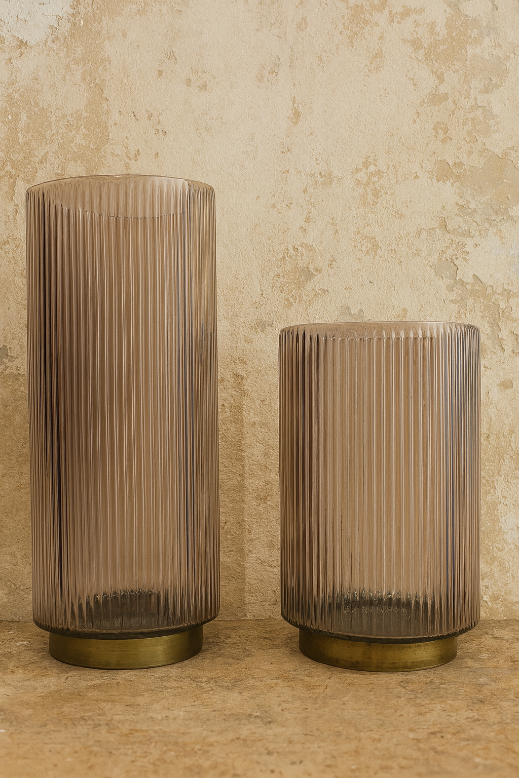 Modern glass table vase minimalist home decor styling Decorative glass vase contemporary interior accent Elegant glass centerpiece vase for dining table Luxury glass vase modern home decor accent