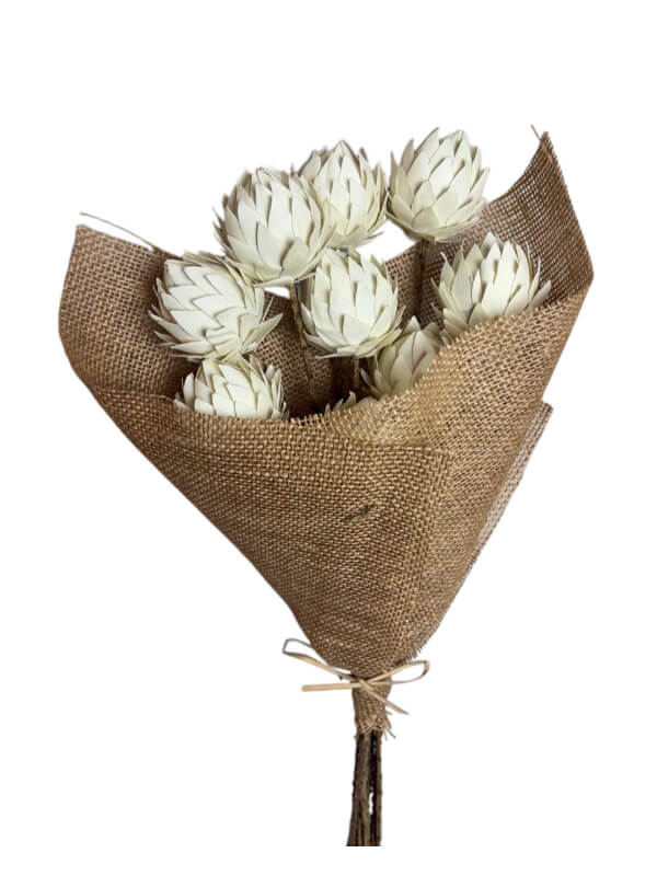 Palm Artichoke Bleached Natural