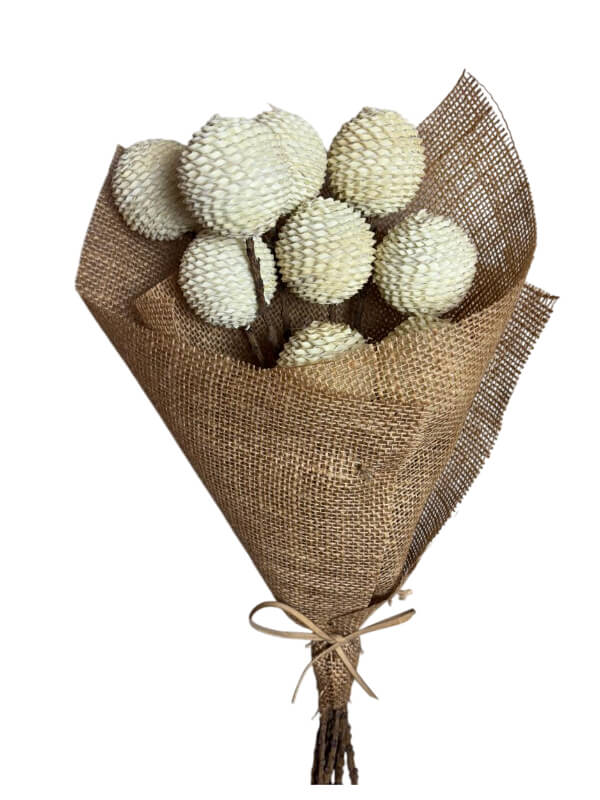 Palm Cord Ball Bleached Natural