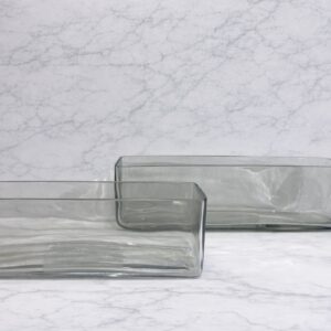glass rectangle vases