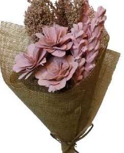 Mixed Bouquet Betal Rose Coral Pink