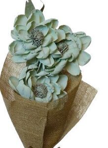 Peony Flower Sage Green