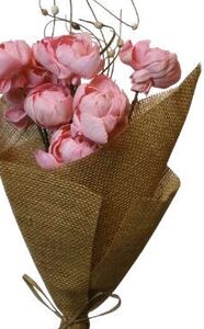 Peony Flower 3" Coral Pink