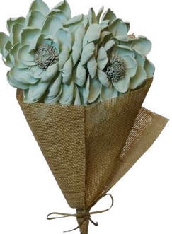 Peony Flower Sage Green