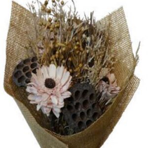 Old pink mixed bouquet gemini flower