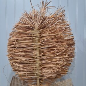 Natural large boho leaf