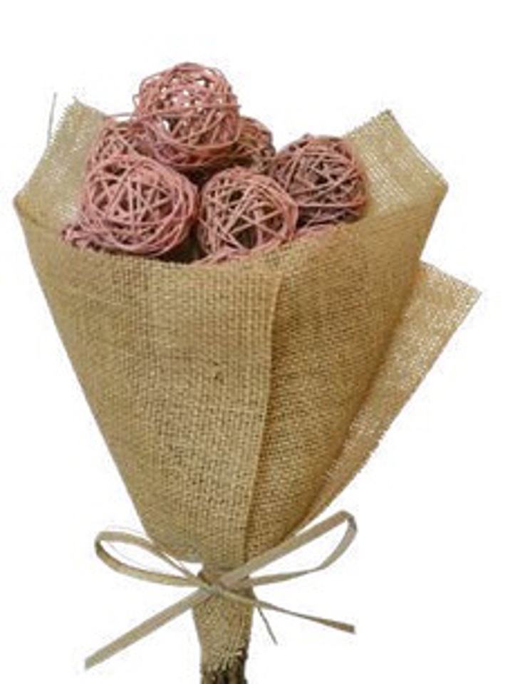 Coral pink branch ball