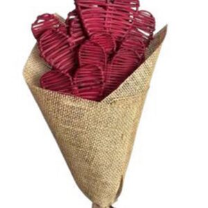 Red vine heart