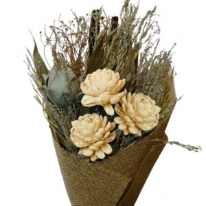 Corn yellow mixed bouquet chrysanthemum