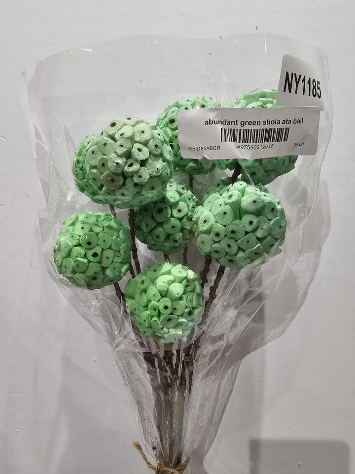 abundant green shola ata ball