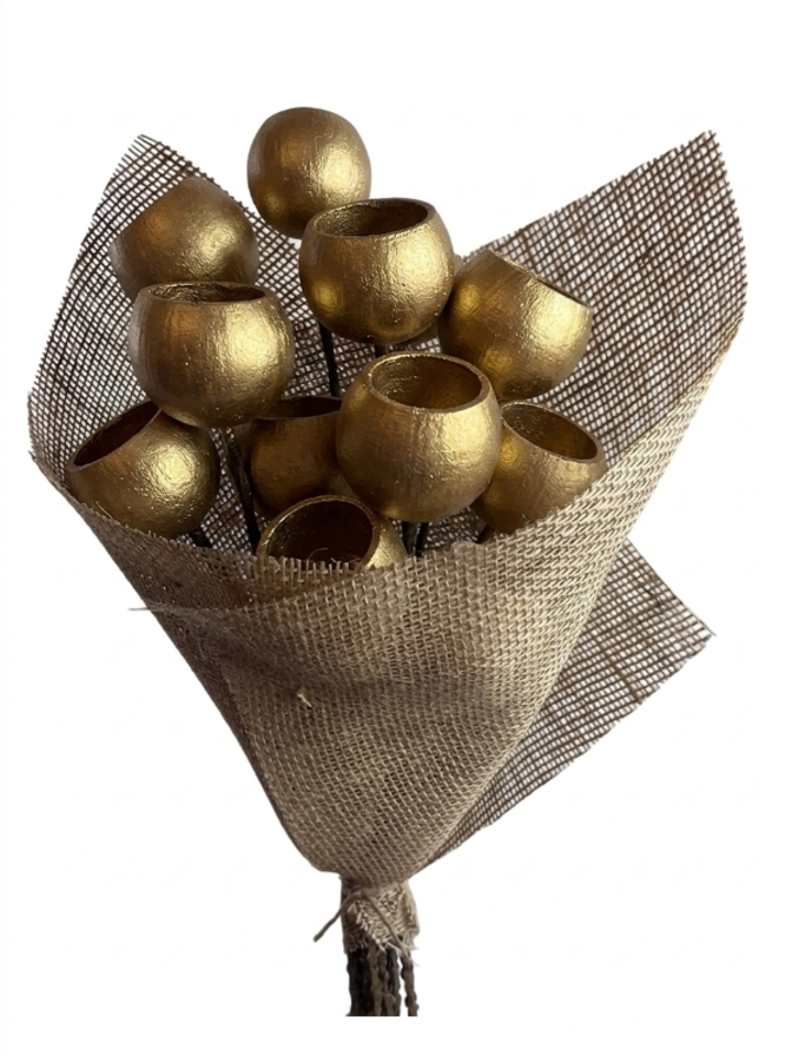 Gold bell cup
