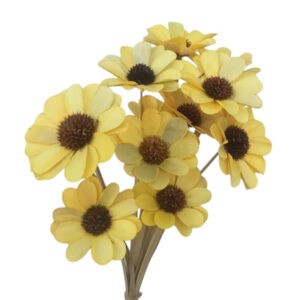 Corn yellow palm belly flower