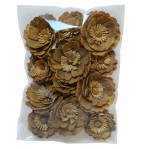 Rusty Petal heart flower bag