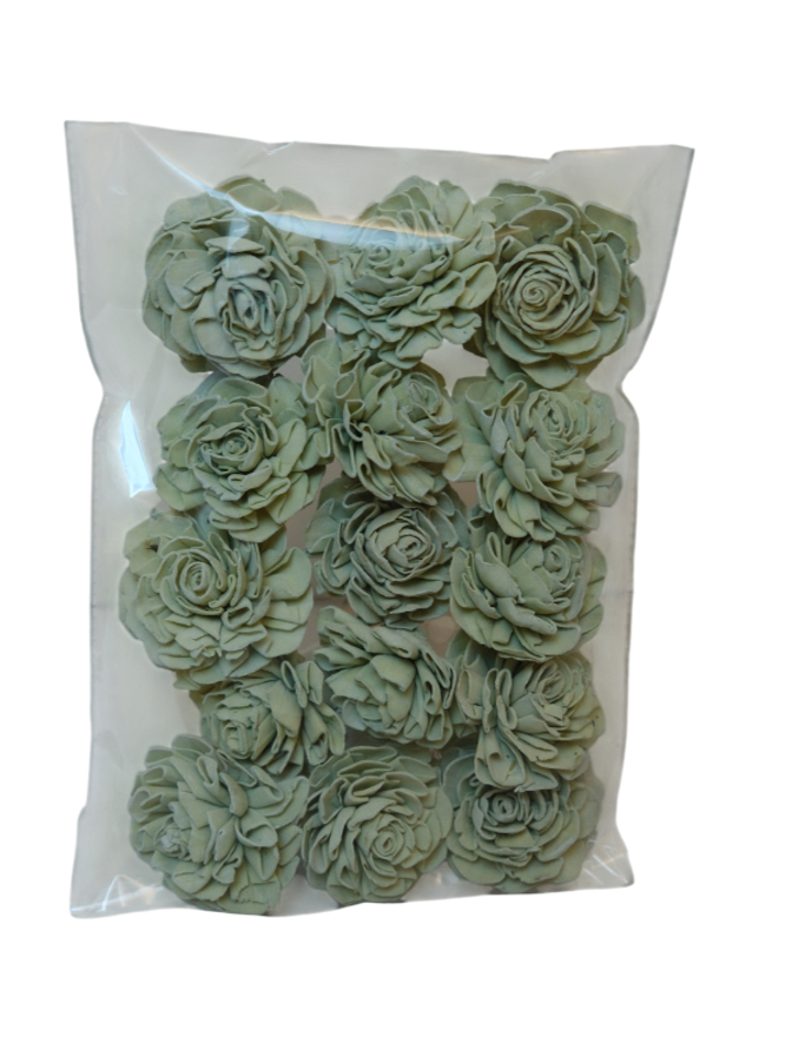 sage green dahlia bag