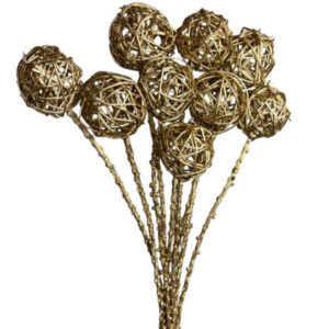 gold branch ball