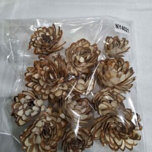 white slice flower bag